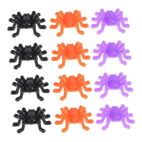 GARIOUANS 50 Stück Bunte Klebrige TPR Spielzeuge Flexible Krabbel Party Requisiten Haftende Stressabbau Toys Farbenfrohe Lustige Dekompressionsspielzeuge für Wand und Decke von GARIOUANS