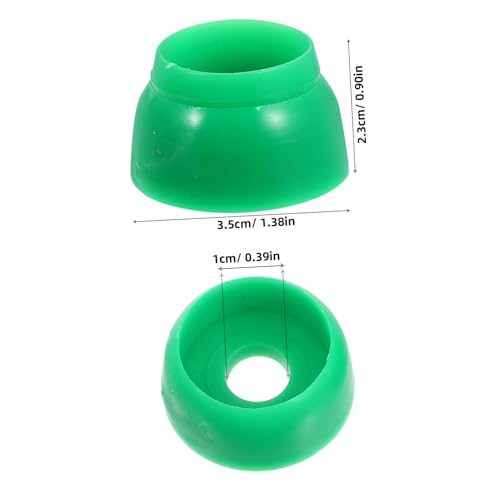 GARIOUANS 50 Stück Kunststoff Schrauben Schutzkappen für Spielplatzgeräte rutschfeste Schraubenschutz-abdeckungen für Kinderspielbereich Langlebige Bolzenschutzhauben für und Wartung von GARIOUANS