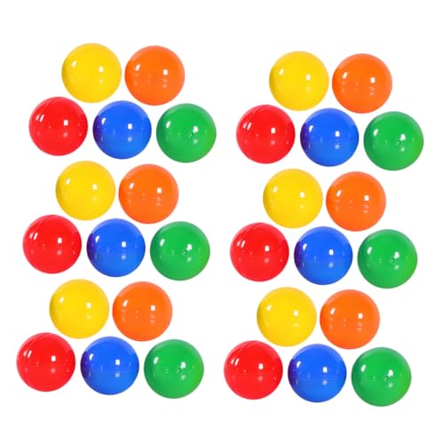 GARIOUANS 50 Stück Teiliges Bunte Lotteriekugeln aus Kunststoff mit Aufklappbarem Design Leichte Wiederverwendbare Spielbälle für Partyspiele Tombola und Gewinnspiele Praktische Einfach zu GARIOUANS 50 Stück Teiliges Bunte Lotteriekugeln aus Kunststoff mit Aufklappbarem Design Leichte Wiederverwendbare Spielbälle für Partyspiele Tombola und Gewinnspiele Praktische Einfach zu von GARIOUANS