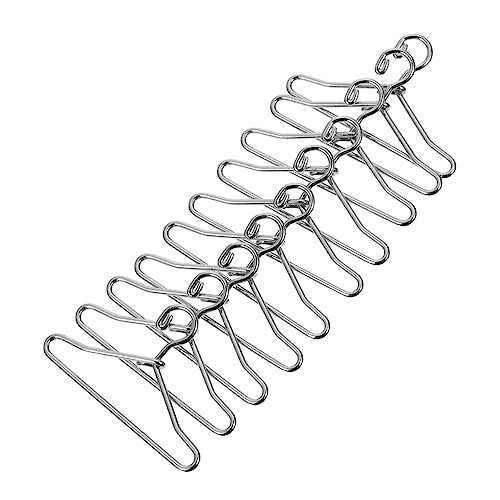 GARIOUANS 50 Stück Teiliges Mini Metall Puppenkleiderbügel Silber Glatte Oberfläche Schonend für Puppenkleidung für Puppenschrank Garderobe und Dollroom Zubehör GARIOUANS 50 Stück Teiliges Mini Metall Puppenkleiderbügel Silber Glatte Oberfläche Schonend für Puppenkleidung für Puppenschrank Garderobe und Dollroom Zubehör von GARIOUANS