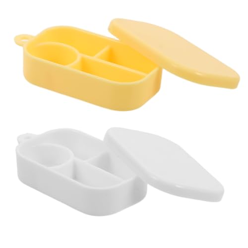 GARIOUANS 50 Stück Teiliges Mini Snackbox Fächern Realistische Miniatur Lunchbox für Puppenhaus Vielseitiges Spielküchen-zubehör DIY für Kompakt und Tragbar für Kreatives GARIOUANS 50 Stück Teiliges Mini Snackbox Fächern Realistische Miniatur Lunchbox für Puppenhaus Vielseitiges Spielküchen-zubehör DIY für Kompakt und Tragbar für Kreatives von GARIOUANS