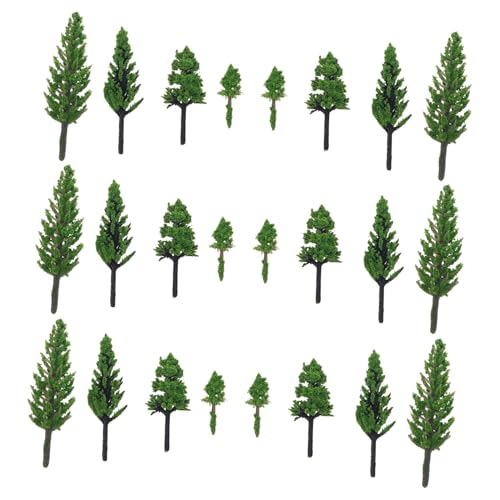GARIOUANS 50 Stück Teiliges Modell Kiefern Bäume aus Langlebigem Kunststoff Realistische Architektur Landschaftsbäume für DIY Modellbau Miniatur Zuglandschaft Zufällige Zufällige Farbe GARIOUANS 50 Stück Teiliges Modell Kiefern Bäume aus Langlebigem Kunststoff Realistische Architektur Landschaftsbäume für DIY Modellbau Miniatur Zuglandschaft Zufällige Zufällige Farbe von GARIOUANS