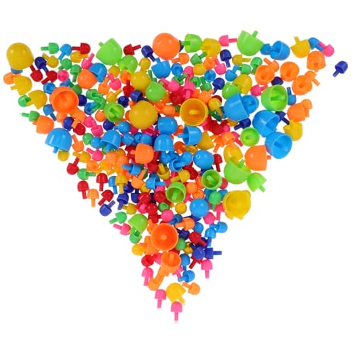 GARIOUANS 592 STÜCKE Teiliges Pilznagel Steckbrett für Vorschulkinder Feinmotorisches DIY Steckpuzzle mit Großen und Kleinen Pilznägeln Fördert Hand Auge Koordination und Kreative GARIOUANS 592 STÜCKE Teiliges Pilznagel Steckbrett für Vorschulkinder Feinmotorisches DIY Steckpuzzle mit Großen und Kleinen Pilznägeln Fördert Hand Auge Koordination und Kreative von GARIOUANS