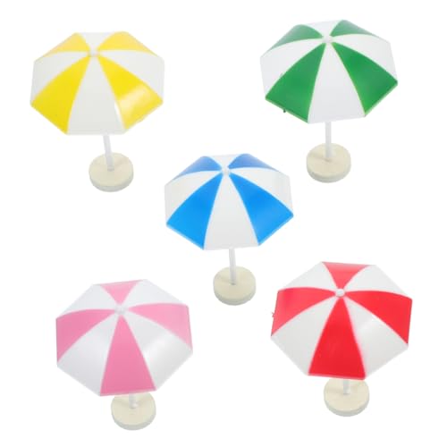 GARIOUANS 5Stücke Strandschirm Sonnenschirme für Puppenhaus Dekoration Mikro Landschafts Accessoires für Kreative Spielideen GARIOUANS 5Stücke Strandschirm Sonnenschirme für Puppenhaus Dekoration Mikro Landschafts Accessoires für Kreative Spielideen von GARIOUANS