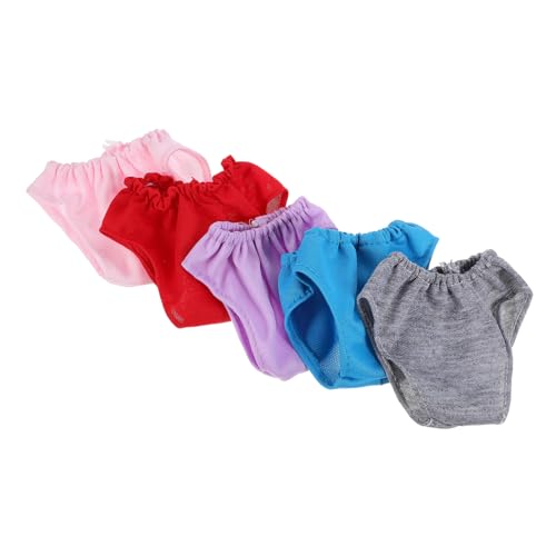GARIOUANS 5Stücke Teiliges Puppenkleidungszubehör für Puppen Unterwäsche für Puppen Verstellbar und Tragbar Helllila für Rollenspiele und Kreative GARIOUANS 5Stücke Teiliges Puppenkleidungszubehör für Puppen Unterwäsche für Puppen Verstellbar und Tragbar Helllila für Rollenspiele und Kreative von GARIOUANS