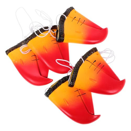 GARIOUANS 5Stücke Teiliges Set Papageien Nase Cosplay Requisiten für Halloween und Mottopartys Stabile Tiernase mit Elastischem Band für Einfachen Tragekomfort Partyzubehör von GARIOUANS