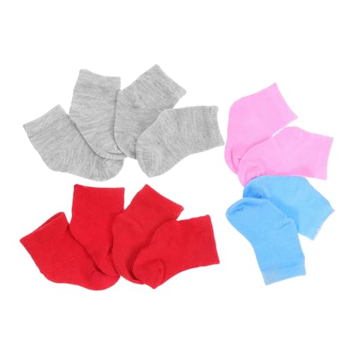 GARIOUANS 6 Paare Puppensocken Bunte Söckchen aus Hochwertigem Dekorative Socken für Puppen als Foto Requisiten und Haus Dekoration von GARIOUANS