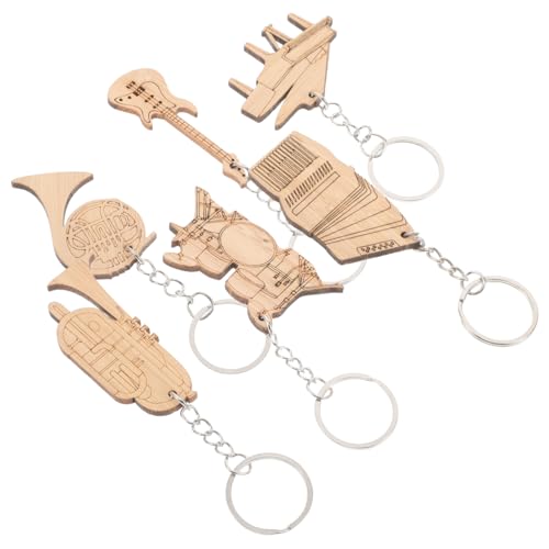 GARIOUANS 6 Pcs Music Lovers Gegenwärtiger Keychain -gitarrenanhänger Für Rucksäcke Exquisites Schlüsselbund Für Die Schlüsselkette Von Männern Und Frauen Musik Themen GARIOUANS 6 Pcs Music Lovers Gegenwärtiger Keychain -gitarrenanhänger Für Rucksäcke Exquisites Schlüsselbund Für Die Schlüsselkette Von Männern Und Frauen Musik Themen von GARIOUANS