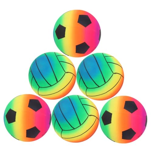 GARIOUANS 6 Stück Aufblasbare Strandbälle PVC Spielzeuge für Strand Pool Sommerpartys und Outdoor Aktivitäten Einfach zu Aufblasen GARIOUANS 6 Stück Aufblasbare Strandbälle PVC Spielzeuge für Strand Pool Sommerpartys und Outdoor Aktivitäten Einfach zu Aufblasen von GARIOUANS