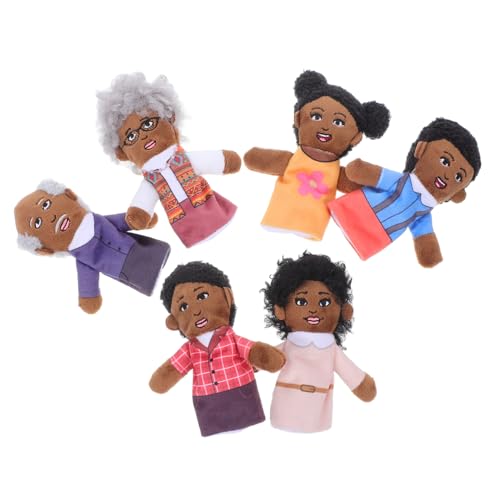GARIOUANS 6 Stück Familie Fingerpuppen Kleinkind Familienhandpuppe Elternteil Marionette Puppenhausfamilie Spielpuppen vorgeben Puppenspiel Finger Familie Handpuppen PP Baumwolle GARIOUANS 6 Stück Familie Fingerpuppen Kleinkind Familienhandpuppe Elternteil Marionette Puppenhausfamilie Spielpuppen vorgeben Puppenspiel Finger Familie Handpuppen PP Baumwolle von GARIOUANS