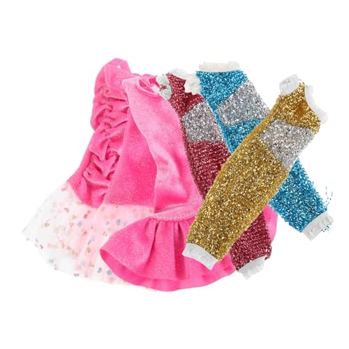 GARIOUANS 6 Stück Pailletten Babydoll Kleid Ballkleid Satinkleid Prinzessinnenkleid Meerjungfrauen Prinzessinnenkostüm Kleidung Glitzer Prinzessinnenkleid Maskenballkleider Damen GARIOUANS 6 Stück Pailletten Babydoll Kleid Ballkleid Satinkleid Prinzessinnenkleid Meerjungfrauen Prinzessinnenkostüm Kleidung Glitzer Prinzessinnenkleid Maskenballkleider Damen von GARIOUANS