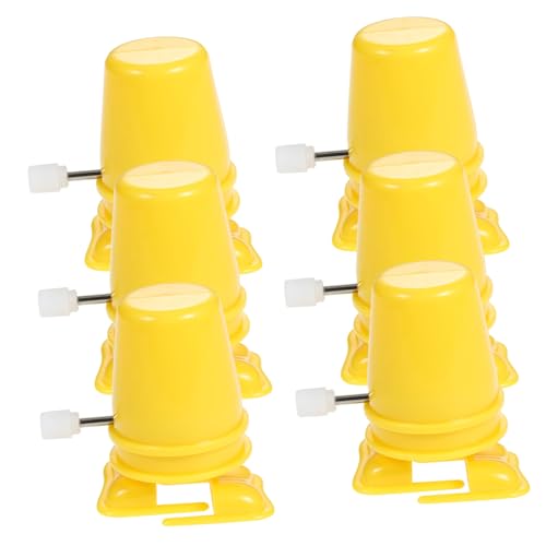 GARIOUANS 6 Stück Teiliges Aufziehmechanismus für Roboter mit Beinen Langlebiger Kompakter Mechanischer Bewegungsersatz für DIY Clay Toys Gelb Wiederverwendbar und Stabil GARIOUANS 6 Stück Teiliges Aufziehmechanismus für Roboter mit Beinen Langlebiger Kompakter Mechanischer Bewegungsersatz für DIY Clay Toys Gelb Wiederverwendbar und Stabil von GARIOUANS
