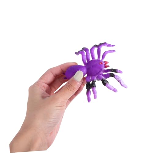 GARIOUANS 6 Stück Teiliges Farbwechsel Spinnenset aus Resin Realistische Kinderfreundliche Insektenspielzeuge Wasseraktivierte Farbänderung Langlebig und Sicher für Halloween Partys und von GARIOUANS