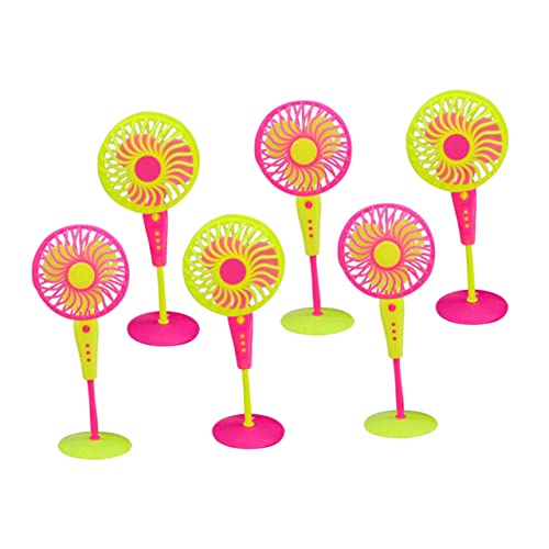 GARIOUANS 6 Stück Teiliges Miniatur Standventilator Puppenhaus Lüfter Modell Leichte Kunststoff Dekoration Kindgerechtes Realistische Nachbildung Langlebig Zufällige Farbe GARIOUANS 6 Stück Teiliges Miniatur Standventilator Puppenhaus Lüfter Modell Leichte Kunststoff Dekoration Kindgerechtes Realistische Nachbildung Langlebig Zufällige Farbe von GARIOUANS