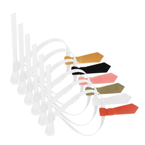 GARIOUANS 6 Stück Teiliges Puppenkrawatten für Puppen Vielseitige Sichere und Formbare Accessoires für Puppenkleidung und Puppenoutfits von GARIOUANS