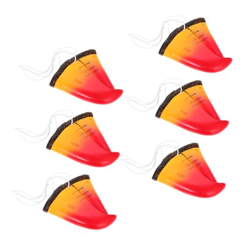 GARIOUANS 6 Stück Teiliges Realistische Papagei Nasen Vielseitige Halloween Cosplay Dekoration Einfache Anbringung für Party Bühnenauftritte und Fotorequisiten Niedliches Vogel Kostüm GARIOUANS 6 Stück Teiliges Realistische Papagei Nasen Vielseitige Halloween Cosplay Dekoration Einfache Anbringung für Party Bühnenauftritte und Fotorequisiten Niedliches Vogel Kostüm von GARIOUANS