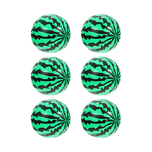 GARIOUANS 6 Stück Wasserspielzeug PVC Poolbälle Wassermelonenform für Strand und Garten Robust und Leicht Wiederverwendbar Sicher für Sommeraktivitäten GARIOUANS 6 Stück Wasserspielzeug PVC Poolbälle Wassermelonenform für Strand und Garten Robust und Leicht Wiederverwendbar Sicher für Sommeraktivitäten von GARIOUANS