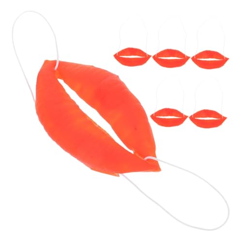 GARIOUANS 6 Stücke Lustige Requisiten Dekorative Mund Prop Cosplay Wurst Mund Wurst Mund Decor Große Wurst Mund Kunststoff Rot GARIOUANS 6 Stücke Lustige Requisiten Dekorative Mund Prop Cosplay Wurst Mund Wurst Mund Decor Große Wurst Mund Kunststoff Rot von GARIOUANS