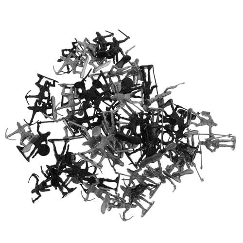 GARIOUANS 60 Stück Teiliges Antike Soldatenfiguren Realistische Plastikmodelle von Rittern und Mittelalterlichen Kriegern für Sammler für Schulprojekte und Sammlungen GARIOUANS 60 Stück Teiliges Antike Soldatenfiguren Realistische Plastikmodelle von Rittern und Mittelalterlichen Kriegern für Sammler für Schulprojekte und Sammlungen von GARIOUANS