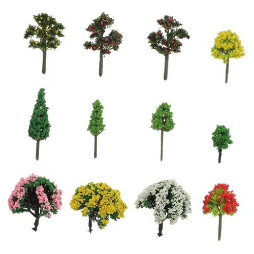 GARIOUANS 60 Stück Teiliges Mini Baum Modelle Micro Landschaftsbau Zubehör für Sandtisch DIY Basteln Langlebige Geruchsfreie Miniatur Bäume für Innen Außendekoration GARIOUANS 60 Stück Teiliges Mini Baum Modelle Micro Landschaftsbau Zubehör für Sandtisch DIY Basteln Langlebige Geruchsfreie Miniatur Bäume für Innen Außendekoration von GARIOUANS