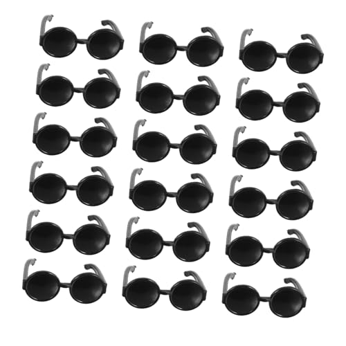 GARIOUANS 60 Stück Teiliges Puppenhaus Sonnenbrillen Mini Kunststoff Brillen Zubehör Leicht Tragbar Für Puppenkostüme Fotorequisiten Geschenk GARIOUANS 60 Stück Teiliges Puppenhaus Sonnenbrillen Mini Kunststoff Brillen Zubehör Leicht Tragbar Für Puppenkostüme Fotorequisiten Geschenk von GARIOUANS