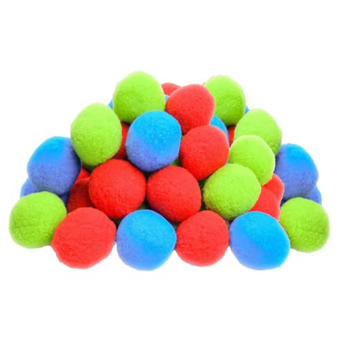 GARIOUANS 60 Stück Wiederverwendbare Pool Spielbälle aus Leichtem Polypropylenfaser material Bunte Wasserbälle für Poolpartys und Sommerspiele Geeignet für Outdoor Wasserschlachten und GARIOUANS 60 Stück Wiederverwendbare Pool Spielbälle aus Leichtem Polypropylenfaser material Bunte Wasserbälle für Poolpartys und Sommerspiele Geeignet für Outdoor Wasserschlachten und von GARIOUANS