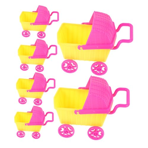 GARIOUANS 6Stücke Teiliges Puppenwagen Einkaufswagen für Fantasievolles Puppenhauszubehör für Fördert Lebenskompetenzen und Hand Augen Koordination GARIOUANS 6Stücke Teiliges Puppenwagen Einkaufswagen für Fantasievolles Puppenhauszubehör für Fördert Lebenskompetenzen und Hand Augen Koordination von GARIOUANS