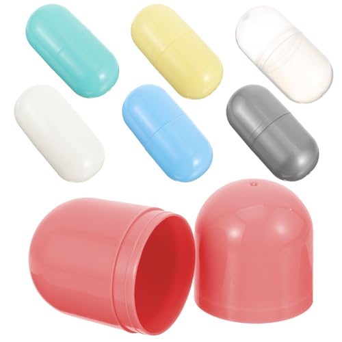 GARIOUANS 7 Stück Teiliges PP Kunststoff Kapsel ei Bunte Befüllbare Ostereier Stapelbare für Vielseitige Aufbewahrungsbox für Süßigkeiten und Kleine Geschenke für Osterfeiern GARIOUANS 7 Stück Teiliges PP Kunststoff Kapsel ei Bunte Befüllbare Ostereier Stapelbare für Vielseitige Aufbewahrungsbox für Süßigkeiten und Kleine Geschenke für Osterfeiern von GARIOUANS