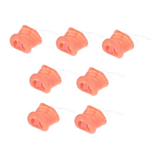 GARIOUANS 7 Stück Teiliges Schweinchen Nasen mit Elastischem Band Leichte Tierkostüm Accessoires für Halloween Fasching Rollenspiel und Lustige Kinderpartys von GARIOUANS
