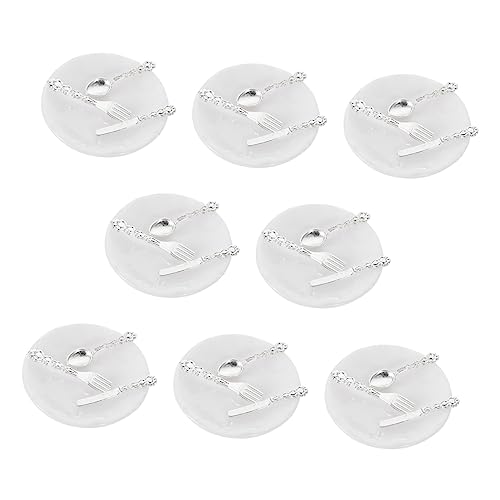 GARIOUANS 8 Sätze Mini House Cutlery Set Teiliges Miniatur Geschirrset aus Hochwertigem für Puppenhaus Zubehör Kreative Dekoration und DIY Szenen GARIOUANS 8 Sätze Mini House Cutlery Set Teiliges Miniatur Geschirrset aus Hochwertigem für Puppenhaus Zubehör Kreative Dekoration und DIY Szenen von GARIOUANS
