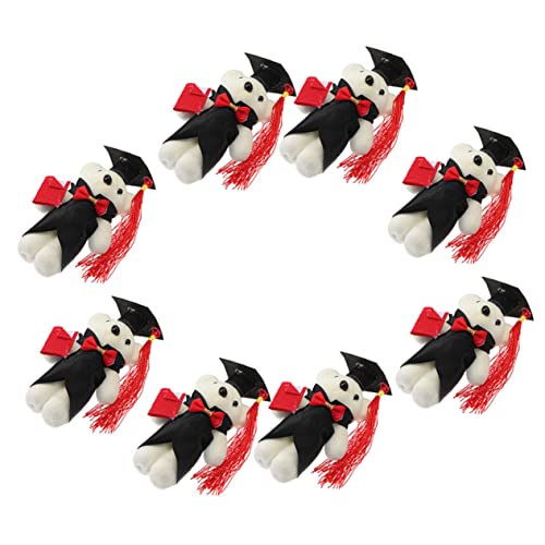 GARIOUANS 8 Stück Kuscheltier Bär Teiliges DIY Abschluss für Kreative Abschlussfeiern und Einzigartige Geschenkidee für Freunde und Familie GARIOUANS 8 Stück Kuscheltier Bär Teiliges DIY Abschluss für Kreative Abschlussfeiern und Einzigartige Geschenkidee für Freunde und Familie von GARIOUANS