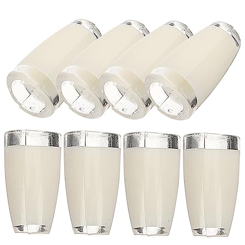 GARIOUANS 8 Stück Milchbecher Miniatur Dekorationen Klein Winzige Tasse Winzige Kaffeetassen Mini-Tasse Cup - Mini House Decor Mini-Becher Mini-Sachen Weiß Harz GARIOUANS 8 Stück Milchbecher Miniatur Dekorationen Klein Winzige Tasse Winzige Kaffeetassen Mini-Tasse Cup - Mini House Decor Mini-Becher Mini-Sachen Weiß Harz von GARIOUANS
