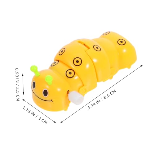 GARIOUANS 8 Stück Teiliges Aufziehspielzeug Bunte Lustige Wind Up Raupen Lernspielzeug Kreative Geschenkidee für Jungen Mädchen Geburtstag Weihnachten Zufällige Farbe Zufällige Farbe von GARIOUANS