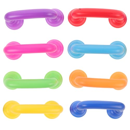 GARIOUANS 8 Stück Teiliges Flüstertelefon aus Kunststoff für Kleinkinder Leichtes Handpoliertes Hörtrainingstool zur Sprachförderung und Feinmotorik für Unterricht und Zuhause von GARIOUANS