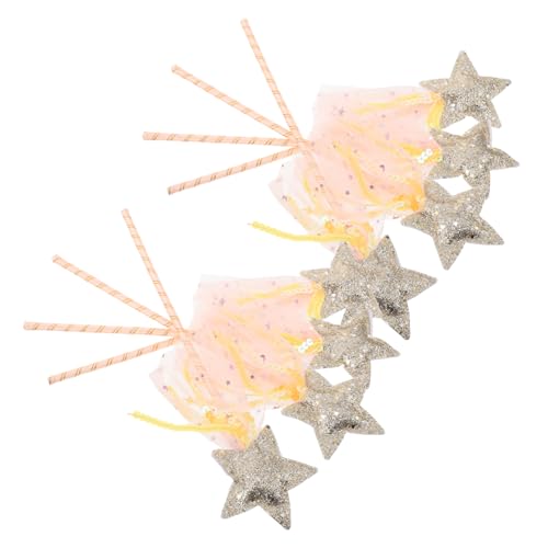 GARIOUANS 8 Stück Teiliges Glitzer Stern für Robuster Leichter Prinzessin Feenstab für Party Kostüm Bühnenauftritte für Rollenspiele und Geburtstagsfeiern GARIOUANS 8 Stück Teiliges Glitzer Stern für Robuster Leichter Prinzessin Feenstab für Party Kostüm Bühnenauftritte für Rollenspiele und Geburtstagsfeiern von GARIOUANS