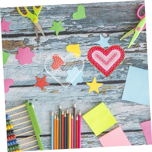 GARIOUANS 8 Stück Teiliges Großes Steckplatten Transparentem Interlockendes Design Vielseitige Bügelperlen Schablonen für DIY Bastelperlen für Erwachsene Kreativitätsförderung von GARIOUANS