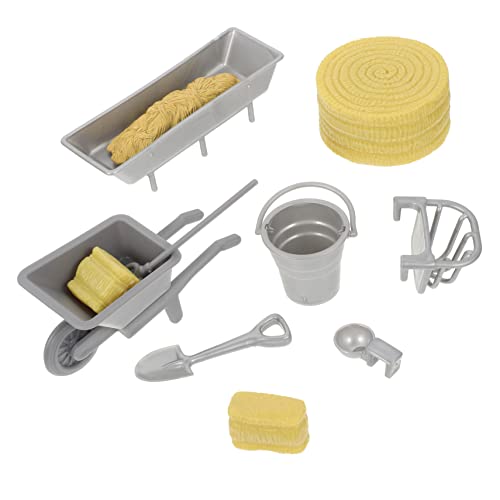 GARIOUANS 8 Stück Teiliges Mini Farm aus Robustem Realistische Farmzubehör für Jahre Pädagogisches Landschaftsspielzeug für Sandtisch und Puppenhaus für Rollenspiele GARIOUANS 8 Stück Teiliges Mini Farm aus Robustem Realistische Farmzubehör für Jahre Pädagogisches Landschaftsspielzeug für Sandtisch und Puppenhaus für Rollenspiele von GARIOUANS