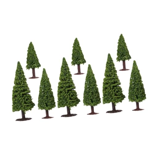 GARIOUANS 9 Stück Teiliges Miniatur Baum Realistische Modellbäume in Militärgrün für Eisenbahnmodell Diorama und Kreative Bastelprojekte GARIOUANS 9 Stück Teiliges Miniatur Baum Realistische Modellbäume in Militärgrün für Eisenbahnmodell Diorama und Kreative Bastelprojekte von GARIOUANS