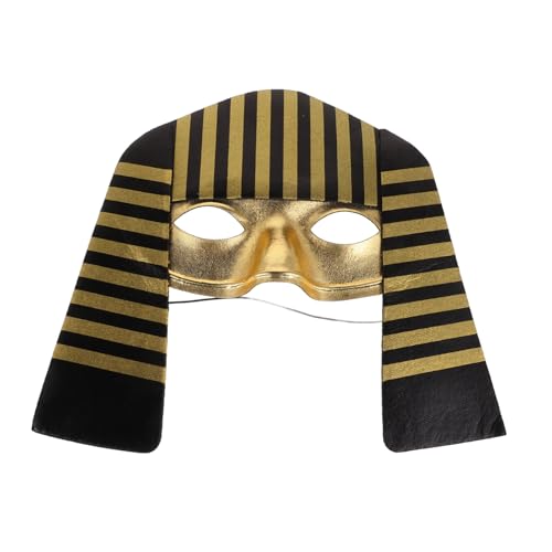 GARIOUANS Ägyptische Pharaonen Maske Halloween Party Wiederverwendbar Leicht für Bühnenauftritte Kostüm Zubehör Festliche Verkleidung Spaß Cosplay Zubehör GARIOUANS Ägyptische Pharaonen Maske Halloween Party Wiederverwendbar Leicht für Bühnenauftritte Kostüm Zubehör Festliche Verkleidung Spaß Cosplay Zubehör von GARIOUANS
