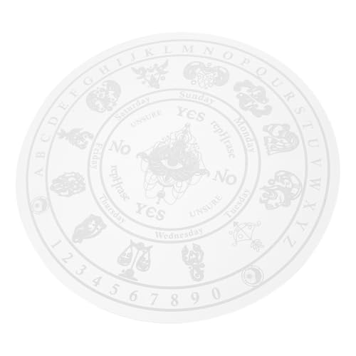 GARIOUANS Acryl Schwingstab Wahrsagetafel mit Gravur Stabiles Divinationsboard für Zuhause Vielseitig als Ritual Dekorationsobjekt Glatte Kanten Elegantes Meditations Accessoire GARIOUANS Acryl Schwingstab Wahrsagetafel mit Gravur Stabiles Divinationsboard für Zuhause Vielseitig als Ritual Dekorationsobjekt Glatte Kanten Elegantes Meditations Accessoire von GARIOUANS