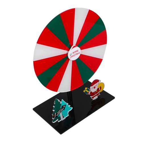 GARIOUANS Acryl-preisdrehscheibe für Partyspiele Drehbare Gewinnscheibe mit stabilem Sockel Transparentes Tisch-drehspiel für Weihnachtsfeiern Vielseitiges Partyzubehör für Büro und Schule GARIOUANS Acryl-preisdrehscheibe für Partyspiele Drehbare Gewinnscheibe mit stabilem Sockel Transparentes Tisch-drehspiel für Weihnachtsfeiern Vielseitiges Partyzubehör für Büro und Schule von GARIOUANS