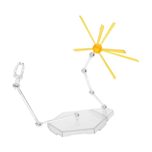 GARIOUANS Action Figuren Display Ständer mit Spezialeffekten Verstellbare Halterung für Bewegliche Puppen Modellbasis für Realistische Szenen Stabile Figurenaufhängung Zubehör für GARIOUANS Action Figuren Display Ständer mit Spezialeffekten Verstellbare Halterung für Bewegliche Puppen Modellbasis für Realistische Szenen Stabile Figurenaufhängung Zubehör für von GARIOUANS