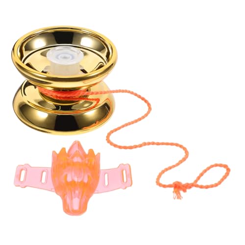 GARIOUANS Alloy String Yo Yo für Anfänger Langlebiger Schnurball Herausforderndes Handspielzeug für Fördert Handgelenkstärke und Geschicklichkeit von GARIOUANS