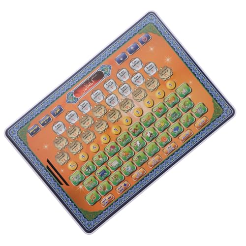 GARIOUANS Arabische Lernmaschine für Elektronisches Lernpad Pädagogisches Alphabet Lernspielzeug Batteriebetrieben Frühförderung für Kleinkinder Jungen Mädchen von GARIOUANS