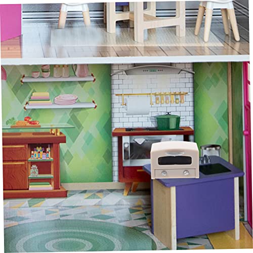 GARIOUANS Backofen Simuliertes Küchenmöbel Pädagogisches Kinderspielzeug mit Sicherer Abgerundeter Form Farblich Abgestimmt für Puppenhäuser und Kreatives GARIOUANS Backofen Simuliertes Küchenmöbel Pädagogisches Kinderspielzeug mit Sicherer Abgerundeter Form Farblich Abgestimmt für Puppenhäuser und Kreatives von GARIOUANS