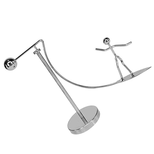 GARIOUANS Balance Desktop Ornament Surfing Iron Tumbler Toy Kreatives Schreibtischdekoration Rotierender Gleichgewichtsmann für Büro und Zuhause GARIOUANS Balance Desktop Ornament Surfing Iron Tumbler Toy Kreatives Schreibtischdekoration Rotierender Gleichgewichtsmann für Büro und Zuhause von GARIOUANS
