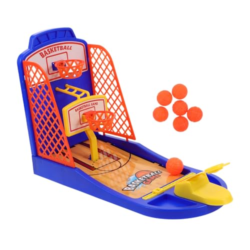 GARIOUANS Basketballspiel Set für Tisch mit Zwei Körben Tragbares Desktop Basketballspiel für Erwachsene Interaktives Fingerwurfspiel und Geschicklichkeit GARIOUANS Basketballspiel Set für Tisch mit Zwei Körben Tragbares Desktop Basketballspiel für Erwachsene Interaktives Fingerwurfspiel und Geschicklichkeit von GARIOUANS