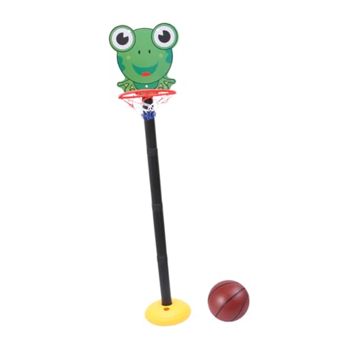 GARIOUANS Basketballspielzeug Set Cartoon Liftbarer Basketballkorb für Drinnen und Draußen Geeignet für Leicht und Tragbar Sicheres Design ohne Scharfe Kanten Fördert Basketballfähigkeiten von GARIOUANS