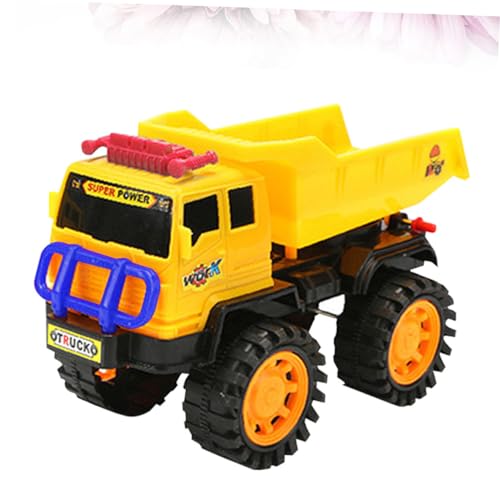 GARIOUANS Baufahrzeug Kippwagen Mittelgroß Kunststoff Modellauto Fördert Kreativität und Hand Auge Koordination Perfektes für Jungen Weihnachten Geburtstag von GARIOUANS