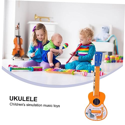 GARIOUANS Cartoon Tiermuster Ukulele Gitarrenspielzeug Kleine Ukulele Musikspielzeug für Jungen Mädchen Lerninstrument Vorstellungskraft und Gehörentwicklung Zufällige Farbe Zufällige Farbe GARIOUANS Cartoon Tiermuster Ukulele Gitarrenspielzeug Kleine Ukulele Musikspielzeug für Jungen Mädchen Lerninstrument Vorstellungskraft und Gehörentwicklung Zufällige Farbe Zufällige Farbe von GARIOUANS